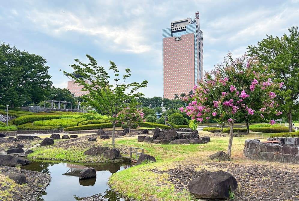 噴水・水上ステージエリア